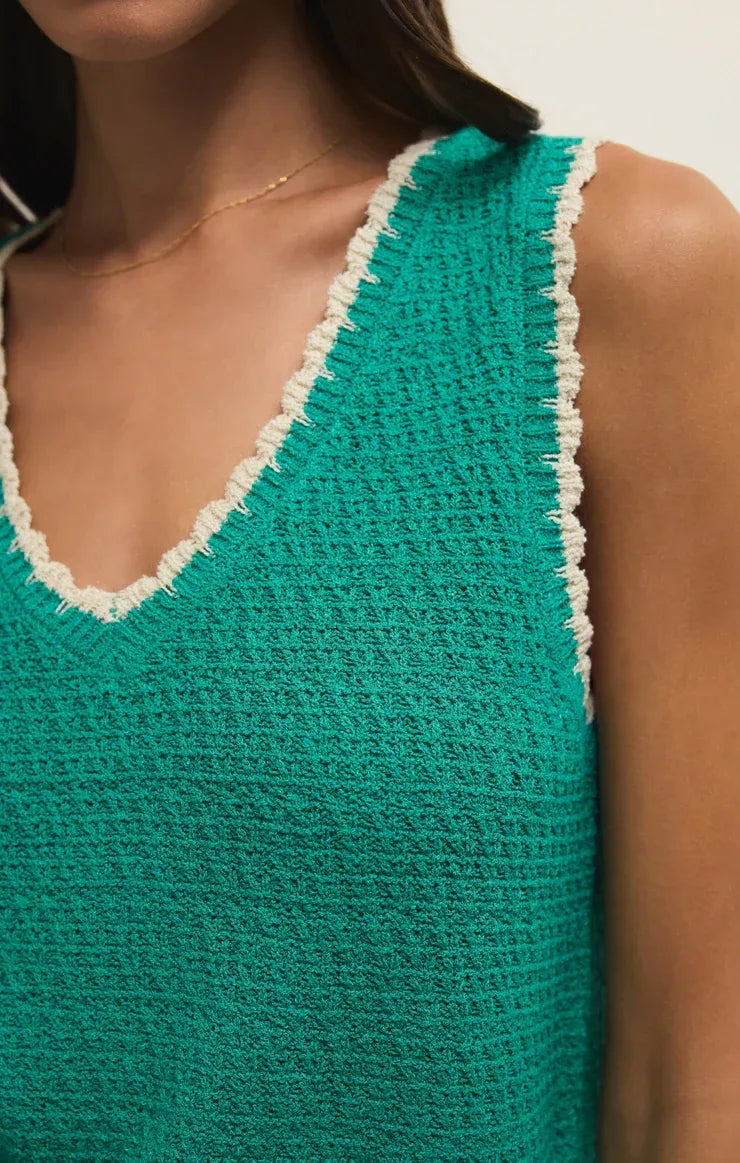 YESSENIA WHIPSTITCH TANK TOP