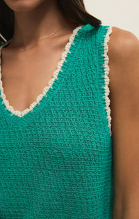 YESSENIA WHIPSTITCH TANK TOP