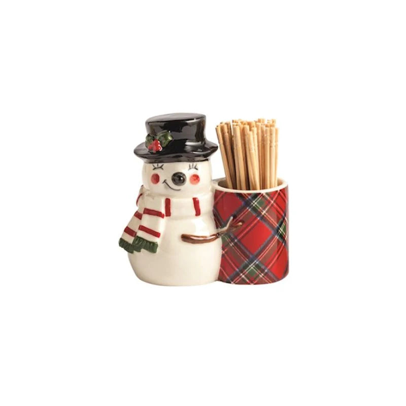 CHRISTMAS TARTAN TOOTHPICK