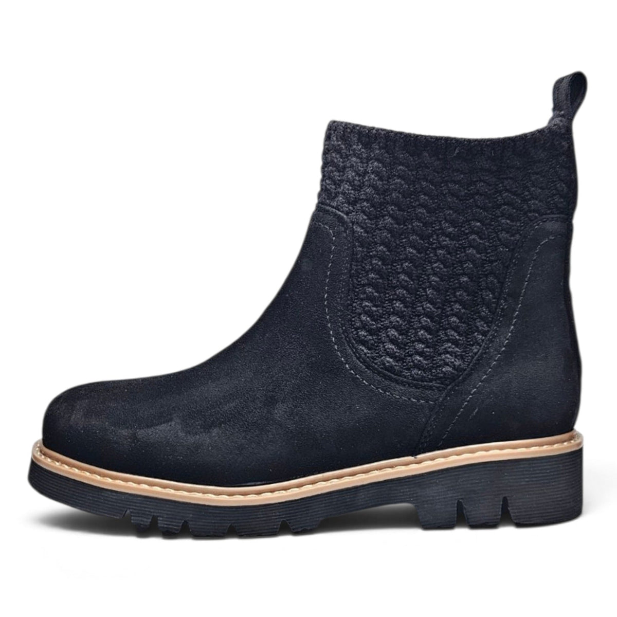CORKYS KEEP ME WARM CUSHIONED LOW HEEL ANKLE BOOTS