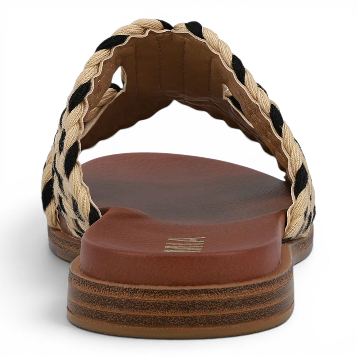 POET HARBOR BRAIDED WOVEN SLIDE SANDALS