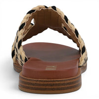 POET HARBOR BRAIDED WOVEN SLIDE SANDALS