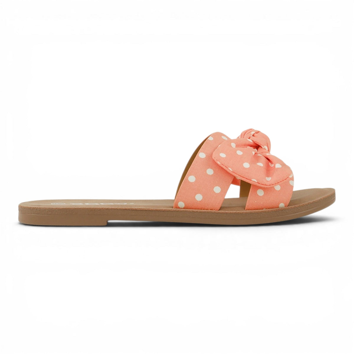 HARPER BOW SLIDE SANDALS