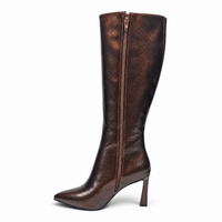 SLOANE POINTED TOE STILETTO HEEL KNEE HIGH BOOTS