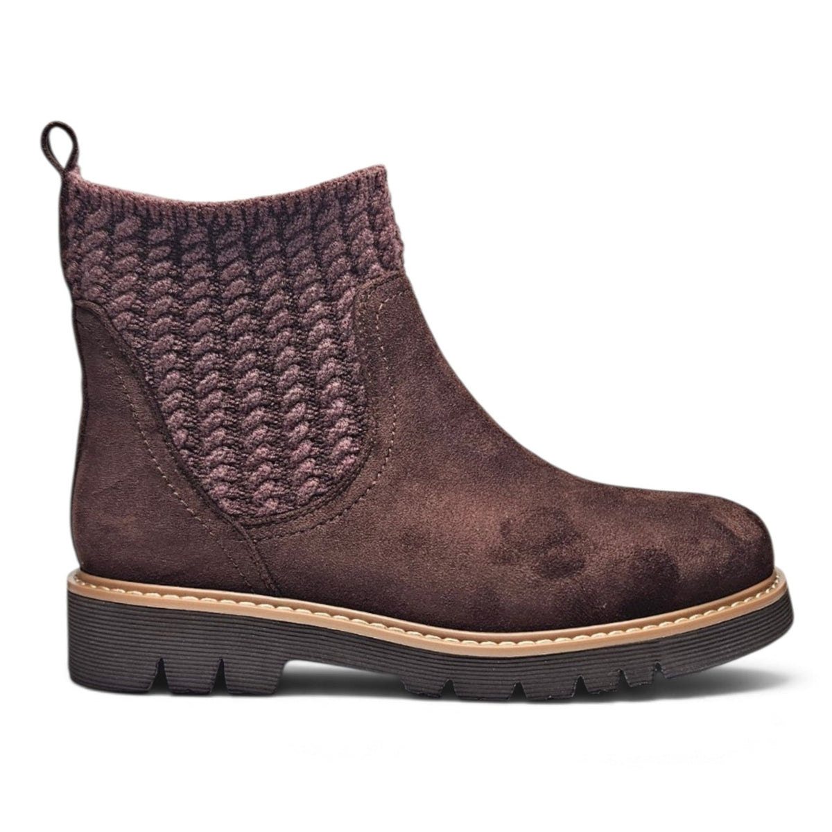 CORKYS KEEP ME WARM CUSHIONED LOW HEEL ANKLE BOOTS