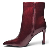UNITY WOMEN'S POINTED TOE STILETTO HEEL ANKLE BOOTS