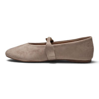 MARIELLE ROUND TOE BUCKLE STRAP MARY JANE FLATS