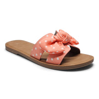 HARPER BOW SLIDE SANDALS