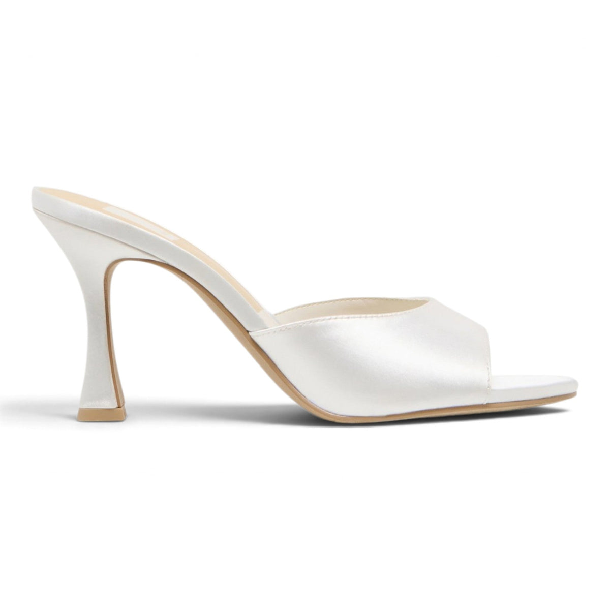 DOLCE VITA ROSHA PEEP TOE SCULPTED HEEL MULES