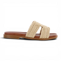 POET HARBOR BRAIDED WOVEN SLIDE SANDALS