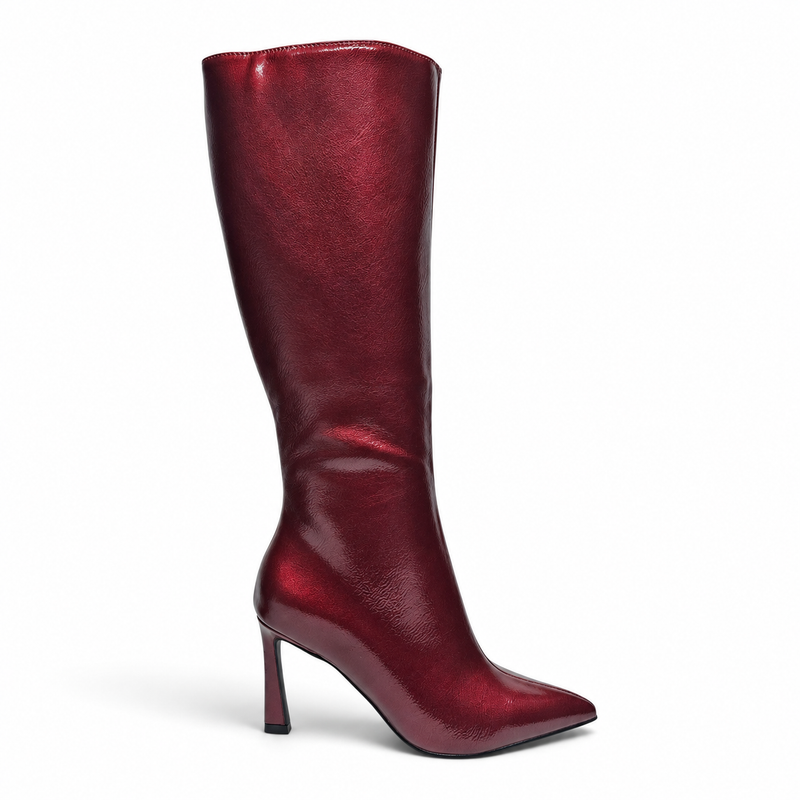 SLOANE POINTED TOE STILETTO HEEL KNEE HIGH BOOTS