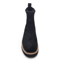 CORKYS KEEP ME WARM CUSHIONED LOW HEEL ANKLE BOOTS