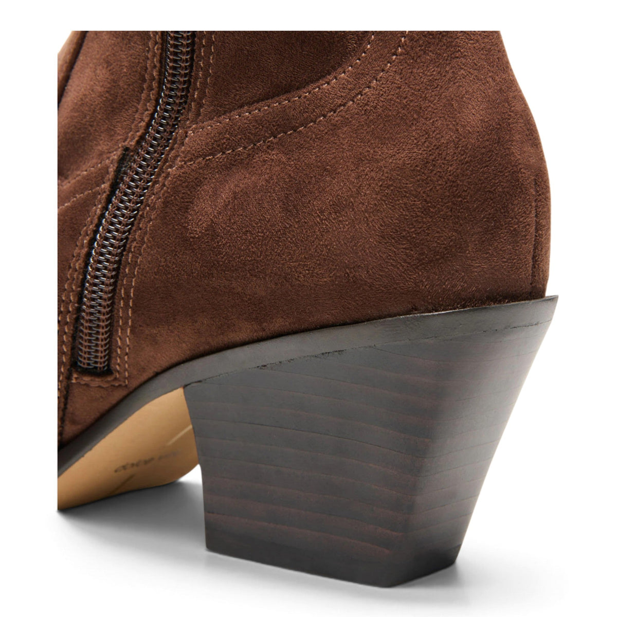 DOLCE VITA RUTGER POINTED TOE BLOCK HEEL LEATHER BOOTS