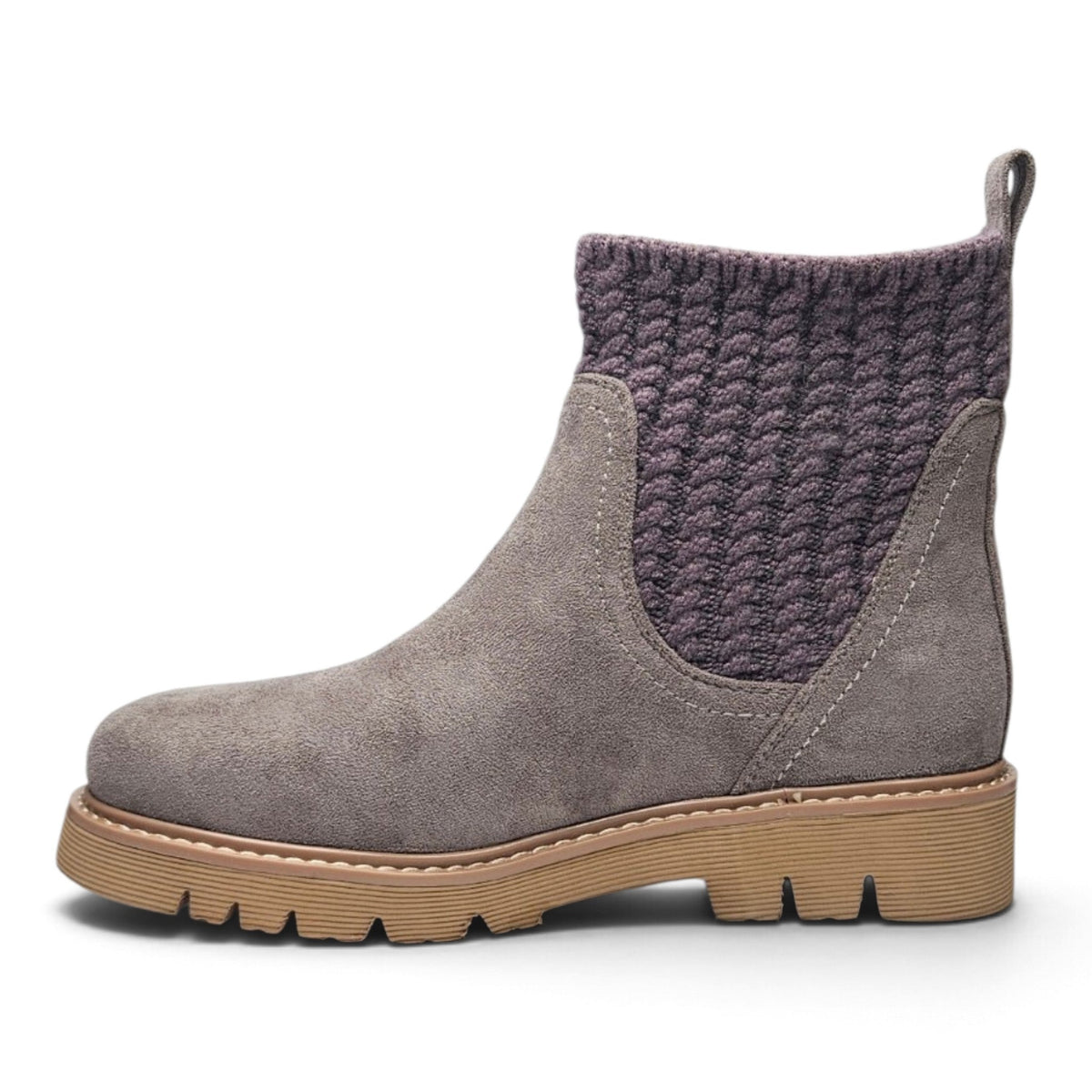 CORKYS KEEP ME WARM CUSHIONED LOW HEEL ANKLE BOOTS