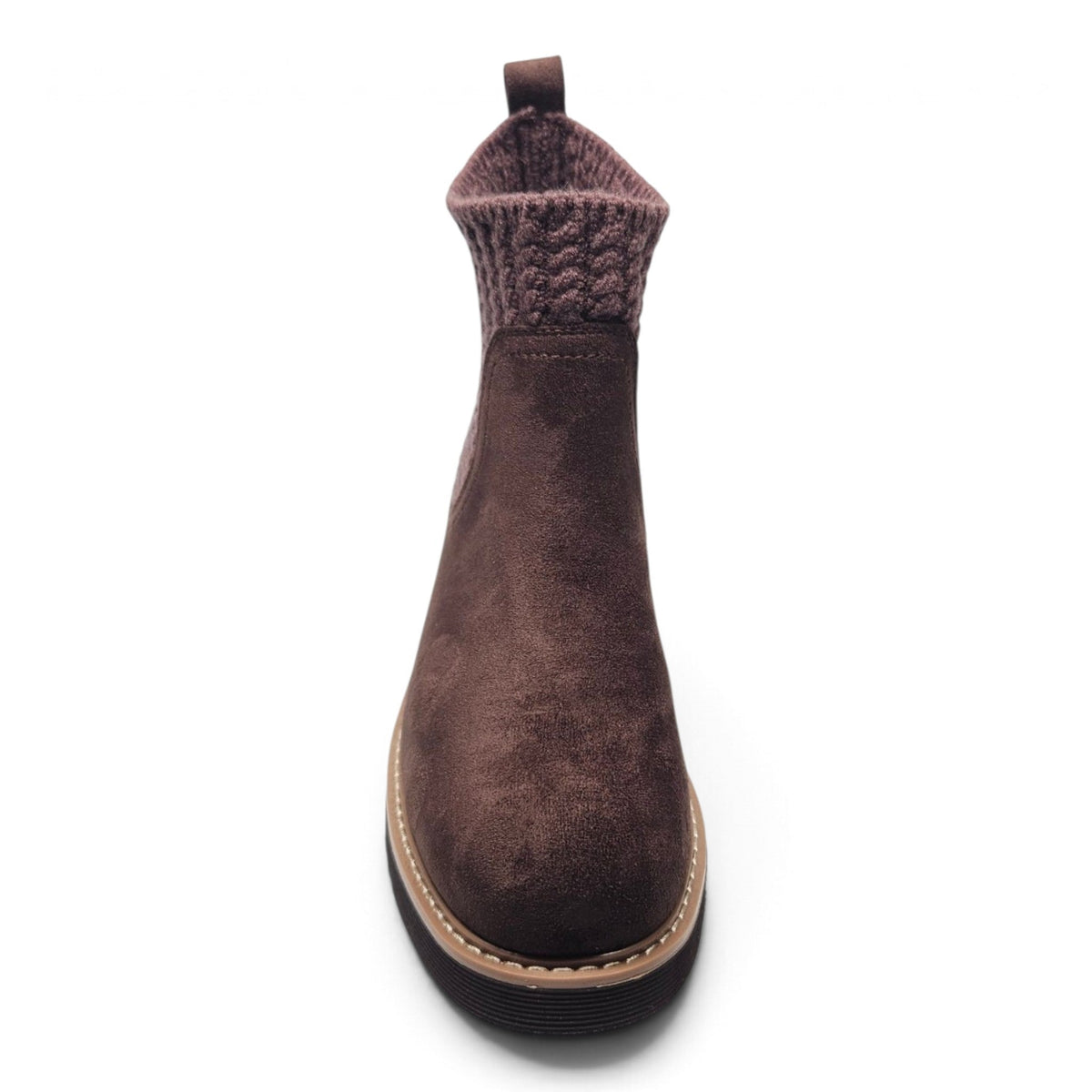 CORKYS KEEP ME WARM CUSHIONED LOW HEEL ANKLE BOOTS