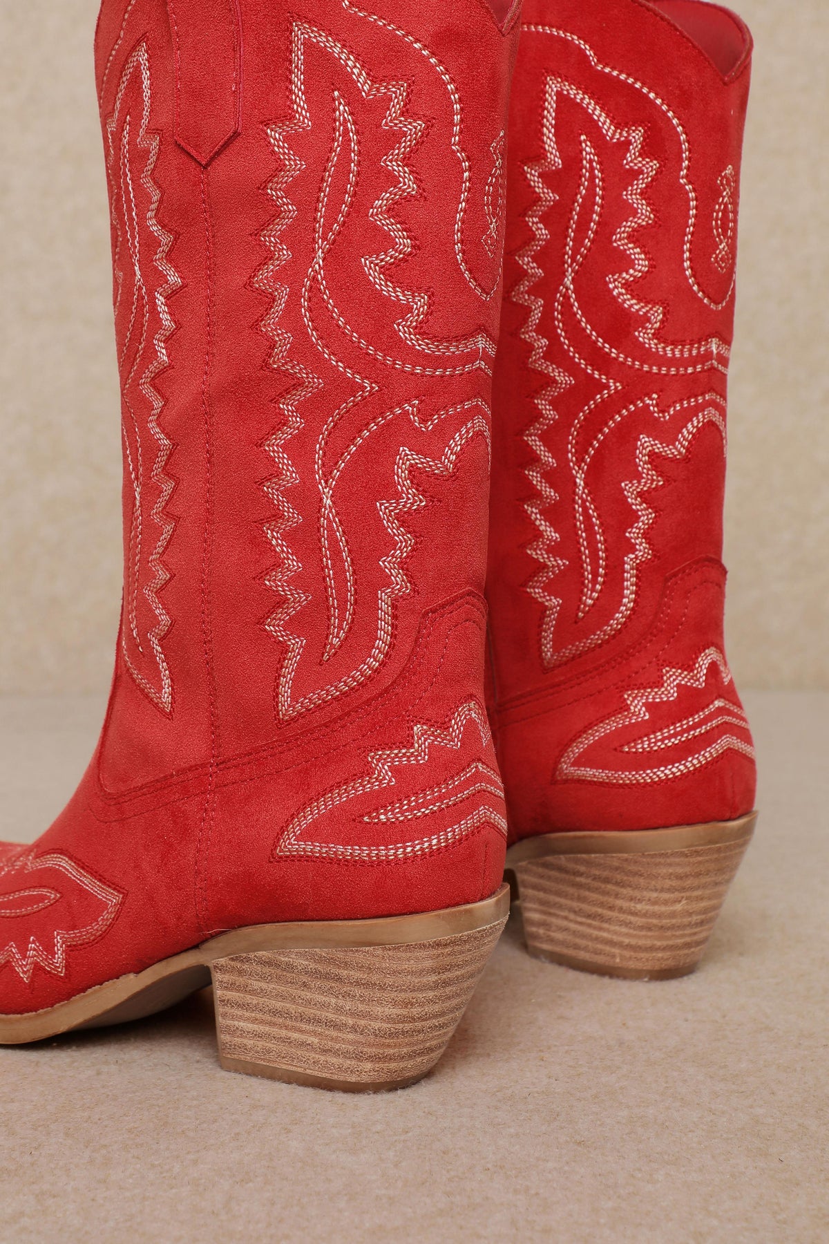 TESSA EMBROIDERED POINTED TOE WESTERN COWGIRL BOOTS