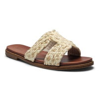 POET HARBOR BRAIDED WOVEN SLIDE SANDALS