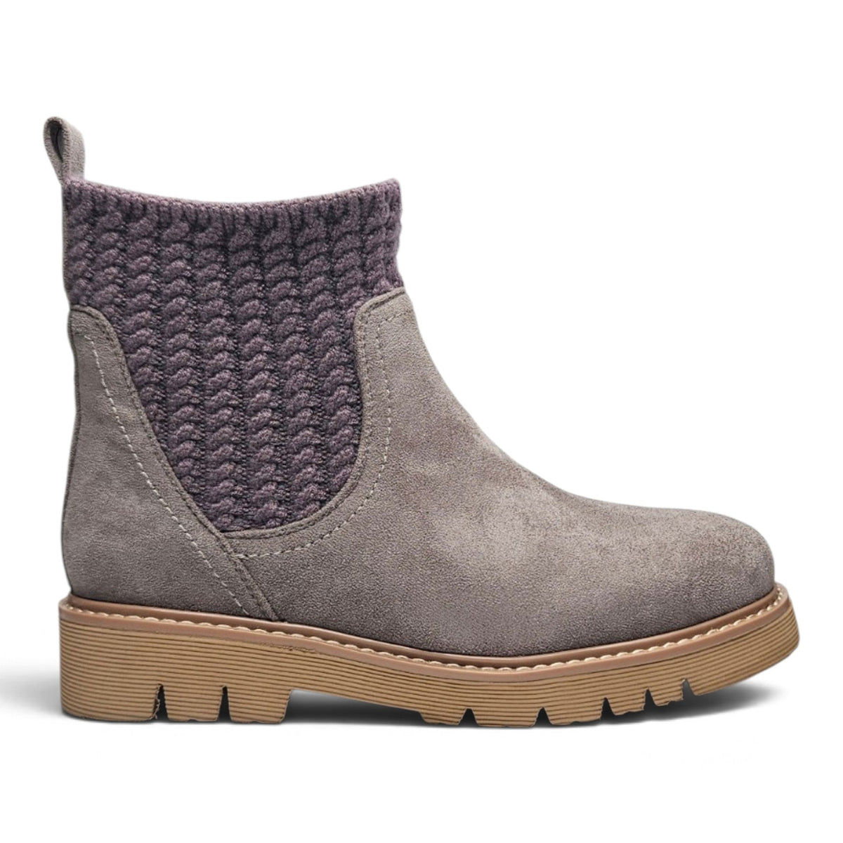 CORKYS KEEP ME WARM CUSHIONED LOW HEEL ANKLE BOOTS