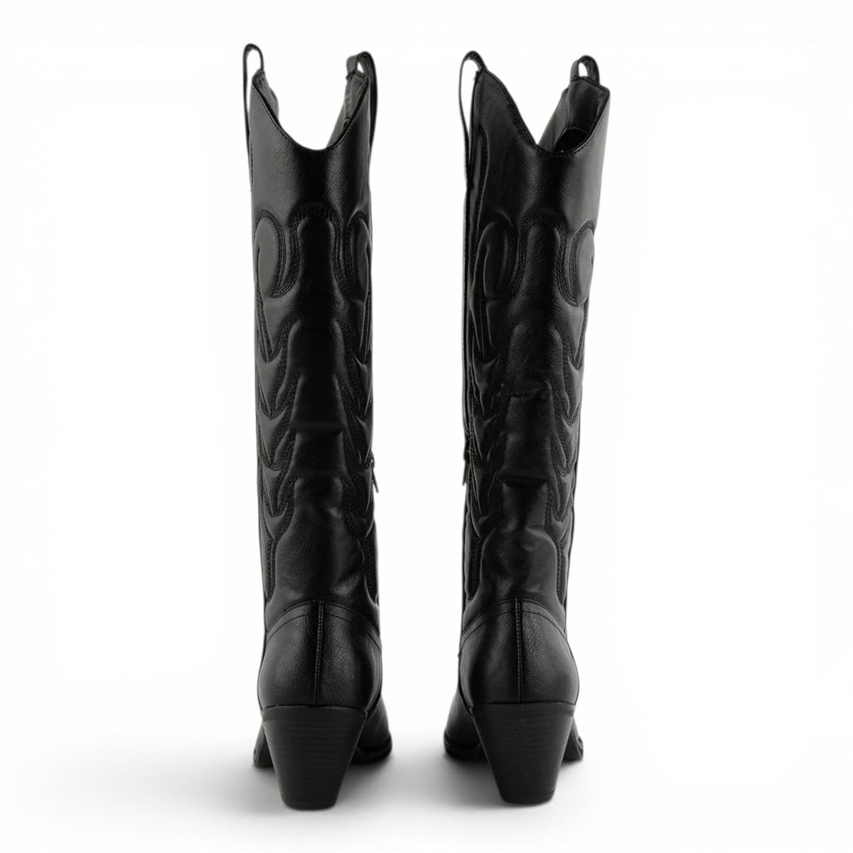 COCONUTS BY MATISSE DIXIE BLACK TALL WESTERN BOOTS