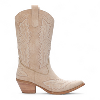 TESSA EMBROIDERED POINTED TOE WESTERN COWGIRL BOOTS