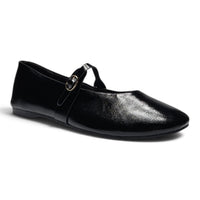 MARIELLE ROUND TOE BUCKLE STRAP MARY JANE FLATS