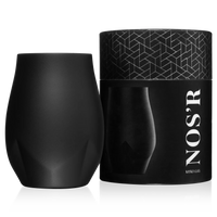 Black Insulated Nosing Glass from NOS’R; an ideal gift for men