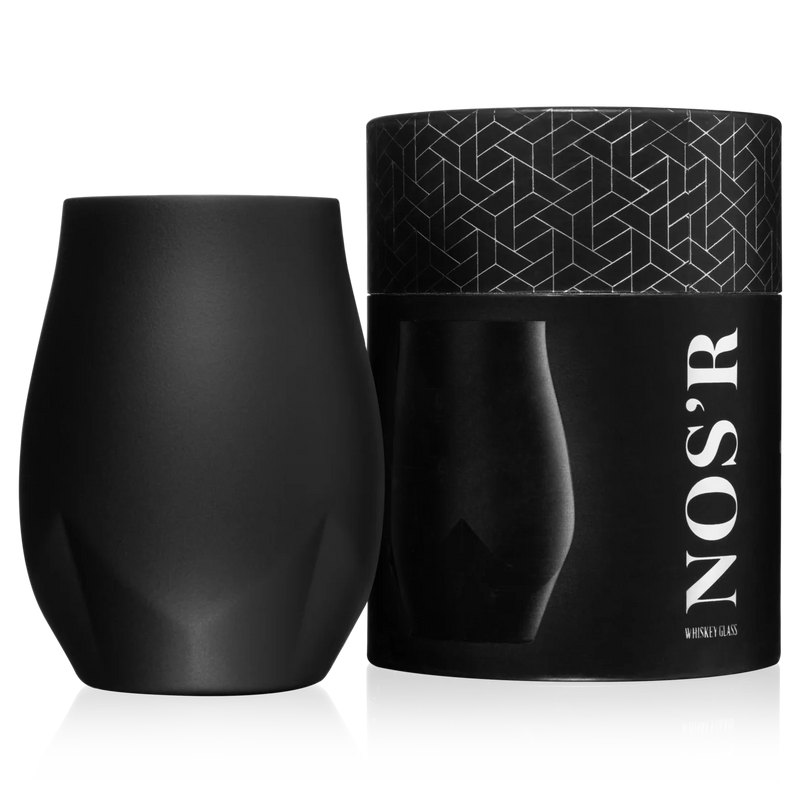 Black Insulated Nosing Glass from NOS’R; an ideal gift for men