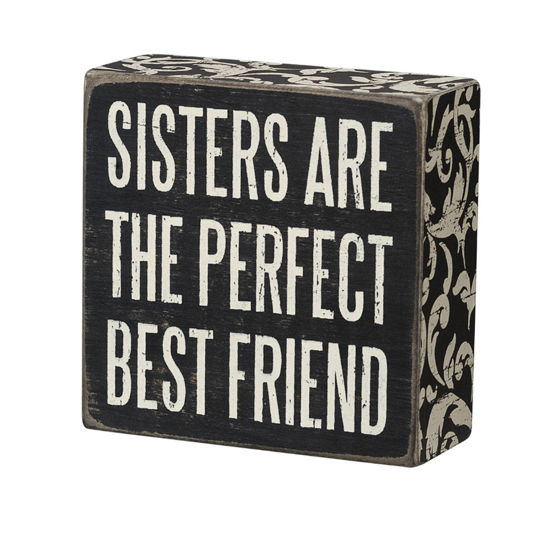 Sisters Box Sign - Signs & More