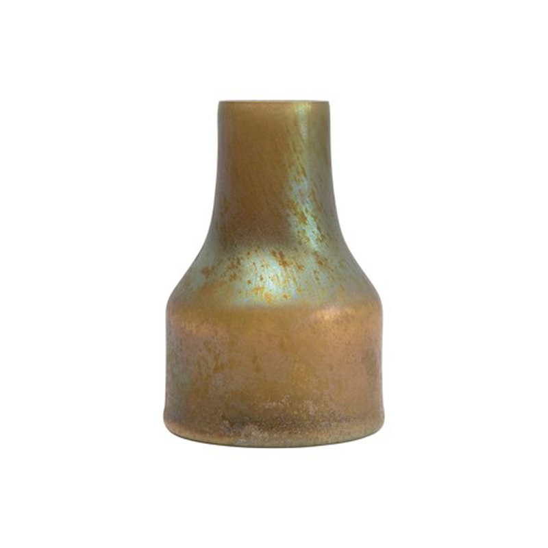 Iridescent Green Glass Vase - Mugs Cups & Serveware