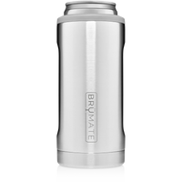 Brymel stainless steel beverage can holder for HOPSULATOR SLIM cooler designed exclusively for 12oz slim cans