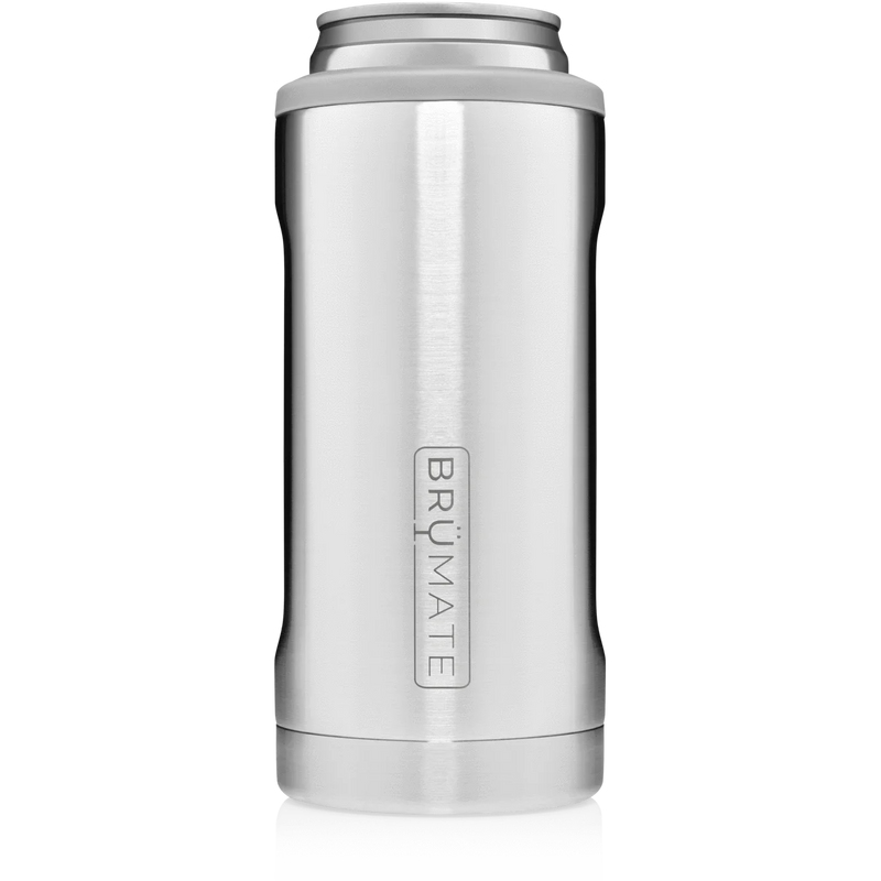 Brymel stainless steel beverage can holder for HOPSULATOR SLIM cooler designed exclusively for 12oz slim cans