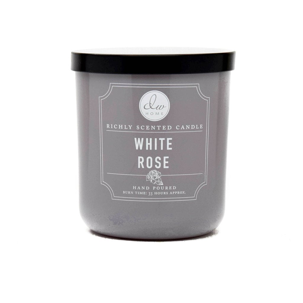 White Rose Candle - DW HOME CANDLES