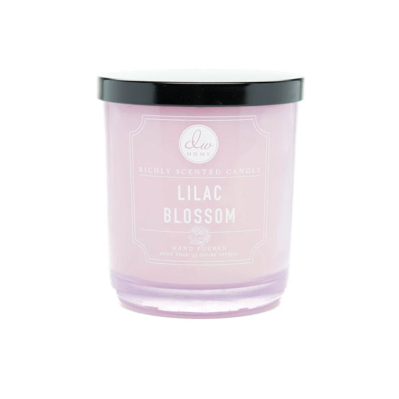 Lila Scented Candle displayed as Lilac Blossom Candle for a fragrant home experience