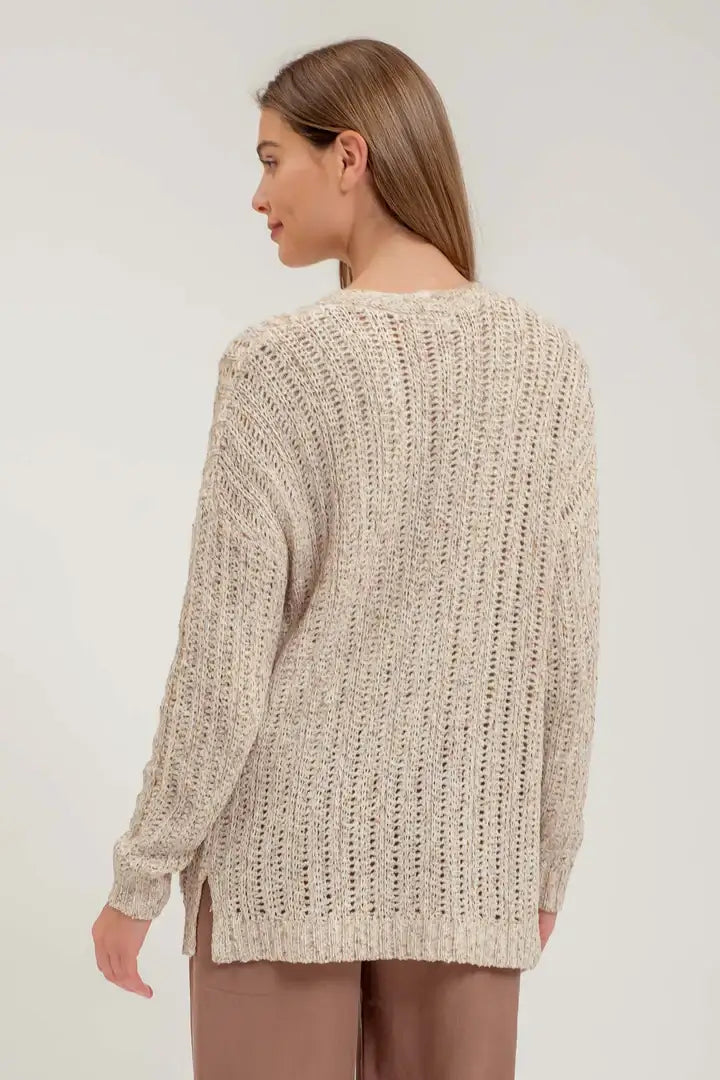 Split Hem Crochet Knit Cardigan - Cozy Comfort – Shop Daisy Lane Split Hem Crochet Knit Cardigan - Cozy Comfort – Shop Daisy Lane