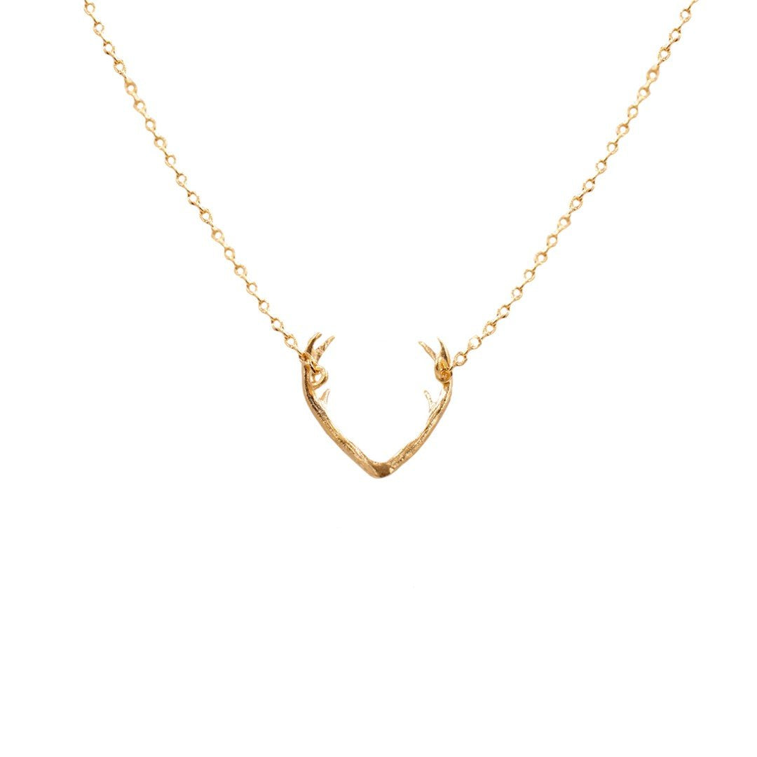 Deer Antler Necklace - Necklaces