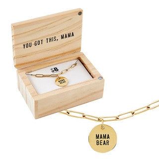 LINK NECKLACE JEWELRY - MAMA BEAR - FASHION NECKLACES