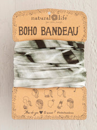 Olive Tonal Tie Dye Boho Bandeau - Boho Bandeau