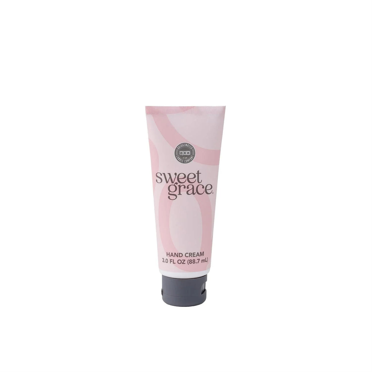 Close-up of Sweet Grace Hand Cream tube for an effective skincare routine