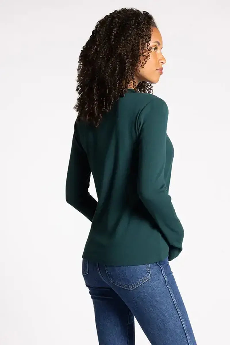 THREAD & SUPPLY JESS CREW NECKLINE RELAXED BASIC TOP