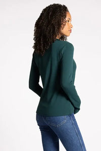 THREAD & SUPPLY JESS CREW NECKLINE RELAXED BASIC TOP