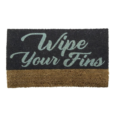 Wipe Your Fins Doormat - Doormat
