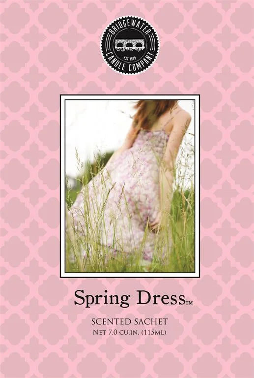Spring dress scented sachet for home and travel, fresh fragrance for a pleasant environment