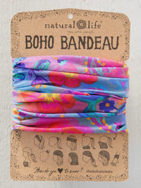 Floral boho bandeau displayed as part of women’s boho chic clothing from Shop Daisy
