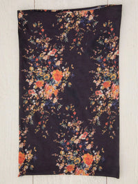 Floral-patterned dark fabric tube for women’s boho chic clothing from Shop Daisy