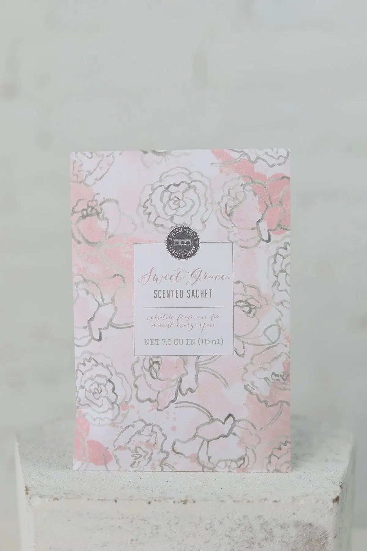 Floral scented sachet from Sweet Grace for home and travel, enhancing spaces with fragrance