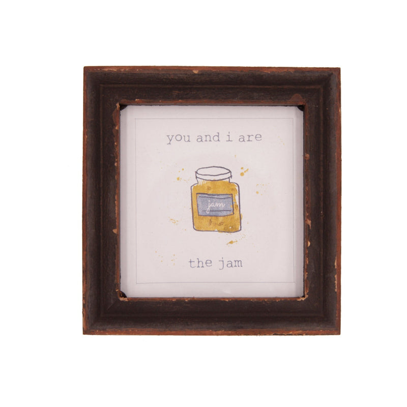 You and I are the Jam Wood Framed Decor - Picture Frames &