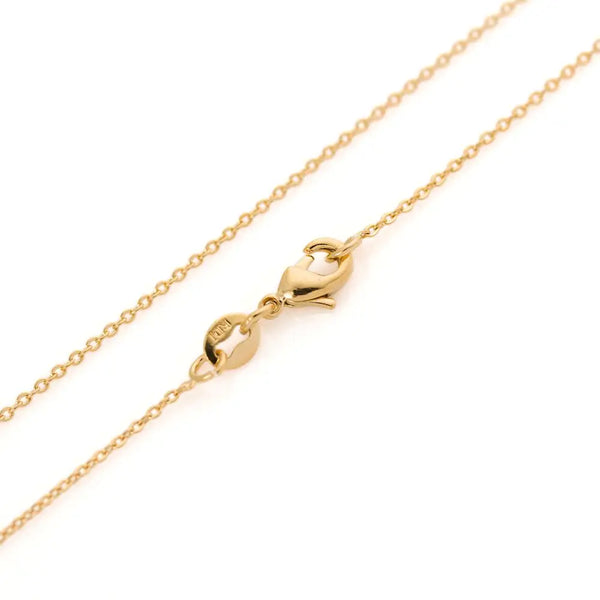 Gold chain with small clasp for I’M ACTUALLY A MERMAID NECKLACE for mermaid lovers