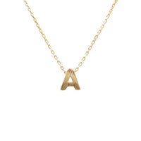 Dainty Initial A Gold Necklace from Daisy Lane showcasing elegant personalization