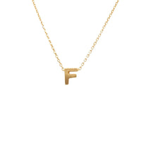 Dainty Initial F Gold Necklace from Daisy Lane, perfect for personalized jewelry styles