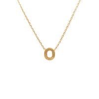 Dainty Initial O Gold Necklace from Daisy Lane, perfect for personalized elegance